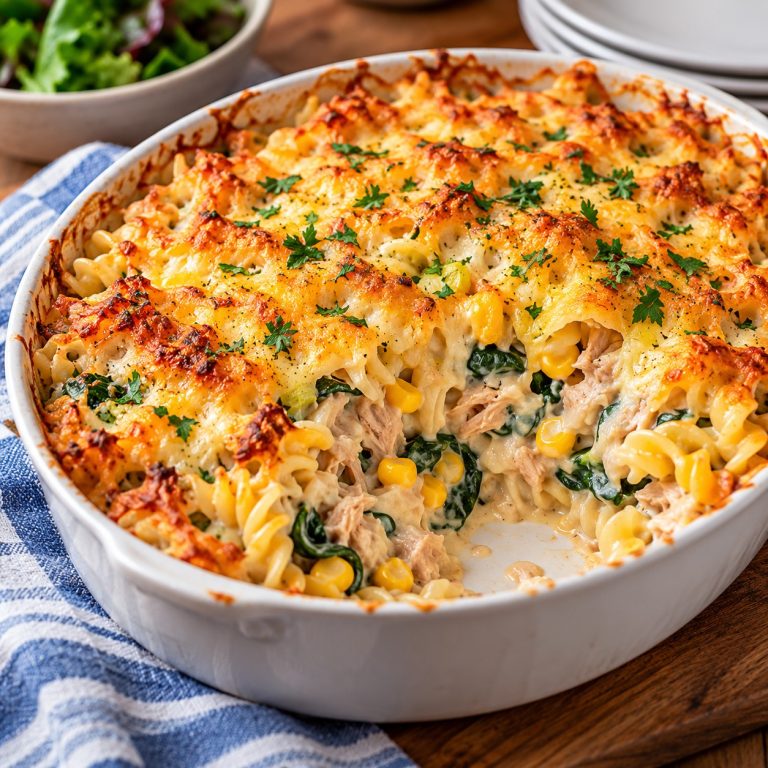 Tuna pasta bake