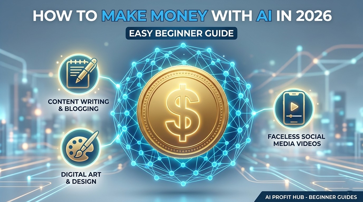 A guide on how to make money with AI in 2026 for beginners